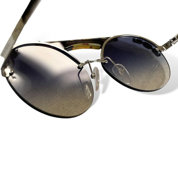 PRADA SPR 52U 23C-5R0 Light Havana Sunglasses - Picture 5 of 12